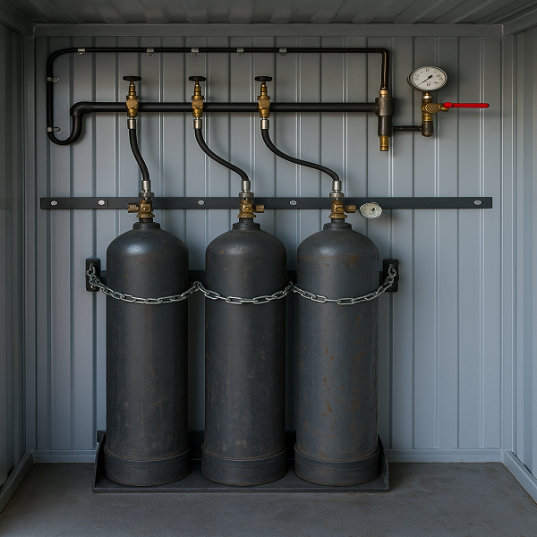 Рампы для газовых баллонов