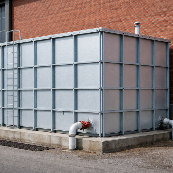 Резервуары прямоугольные